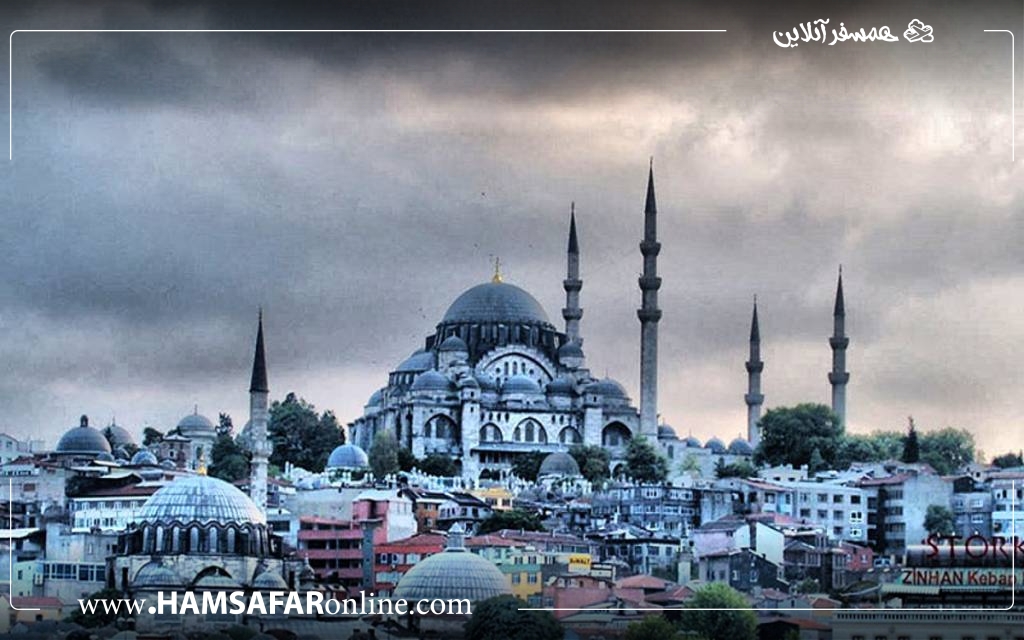 مسجد سلیمانیه - قسمت استانبول اروپایی