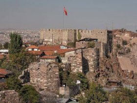 قلعه شهر آنکارا در ترکیه