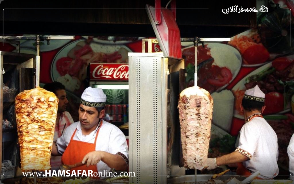 Döner_Kebab غذاهای معروف ترکیه