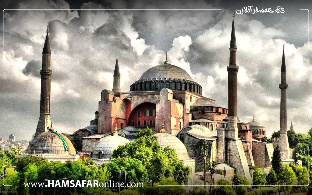 ایاصوفیه از مراکز تاریخی استانبول