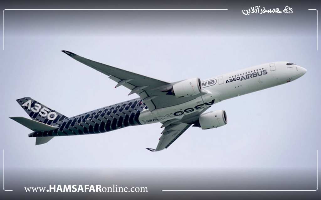 A350 معروف‌ترین هواپیماهای مسافربری