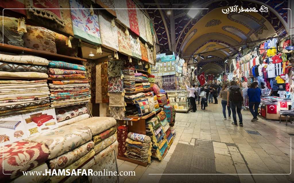 بازار گراند بازار (Grand Bazaar) از بازارهای شبانه استانبول