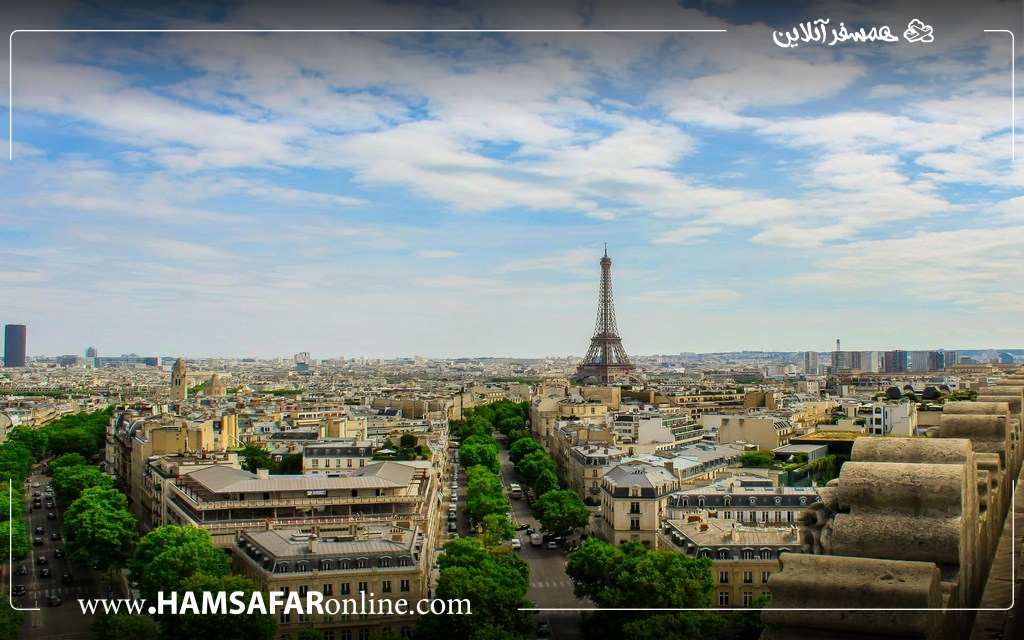 شهر پاریس فرانسه بهترین مقصد سفر خارجی در نوروز