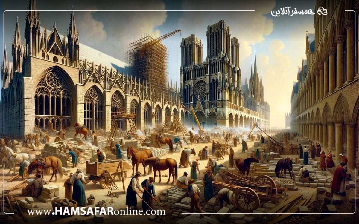 کلیسای جامع رنس ( Reims Cathedral )